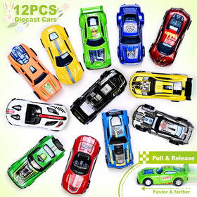 Shemira Easter egg red car: durable metal toy for active play