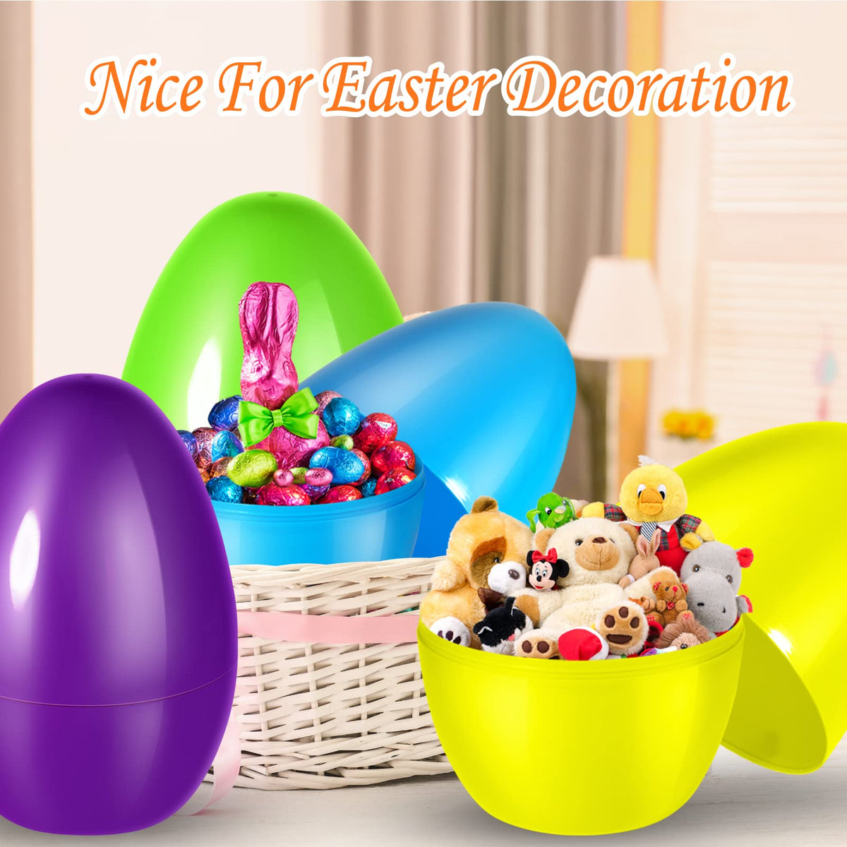 Shemira Easter eggs displayed for hunt excitement and gifts