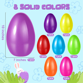Shemira jumbo eggs with stand-up design ideal for displays and prizes