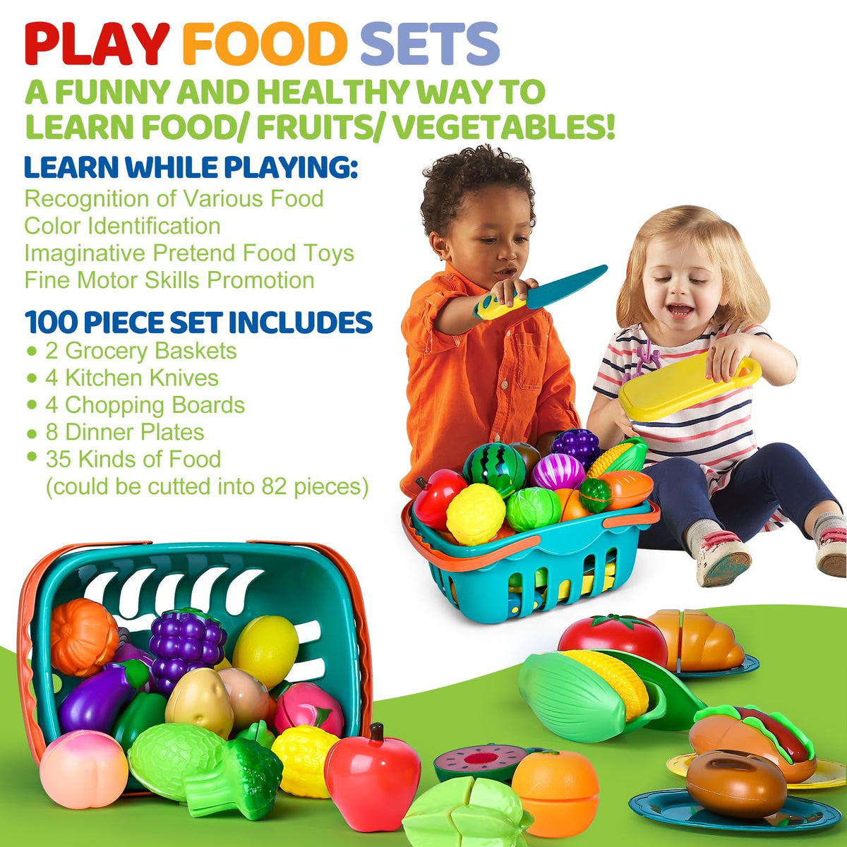 Shemira educational pieces pack promotes color recognition and counting.