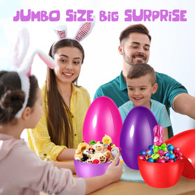 Shemira giant eggs perfect for Easter egg hunt activities