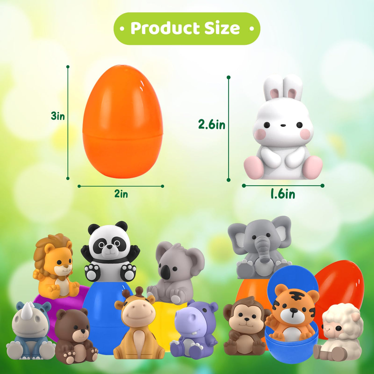 Shemira gift box Easter eggs suitable as party favors.