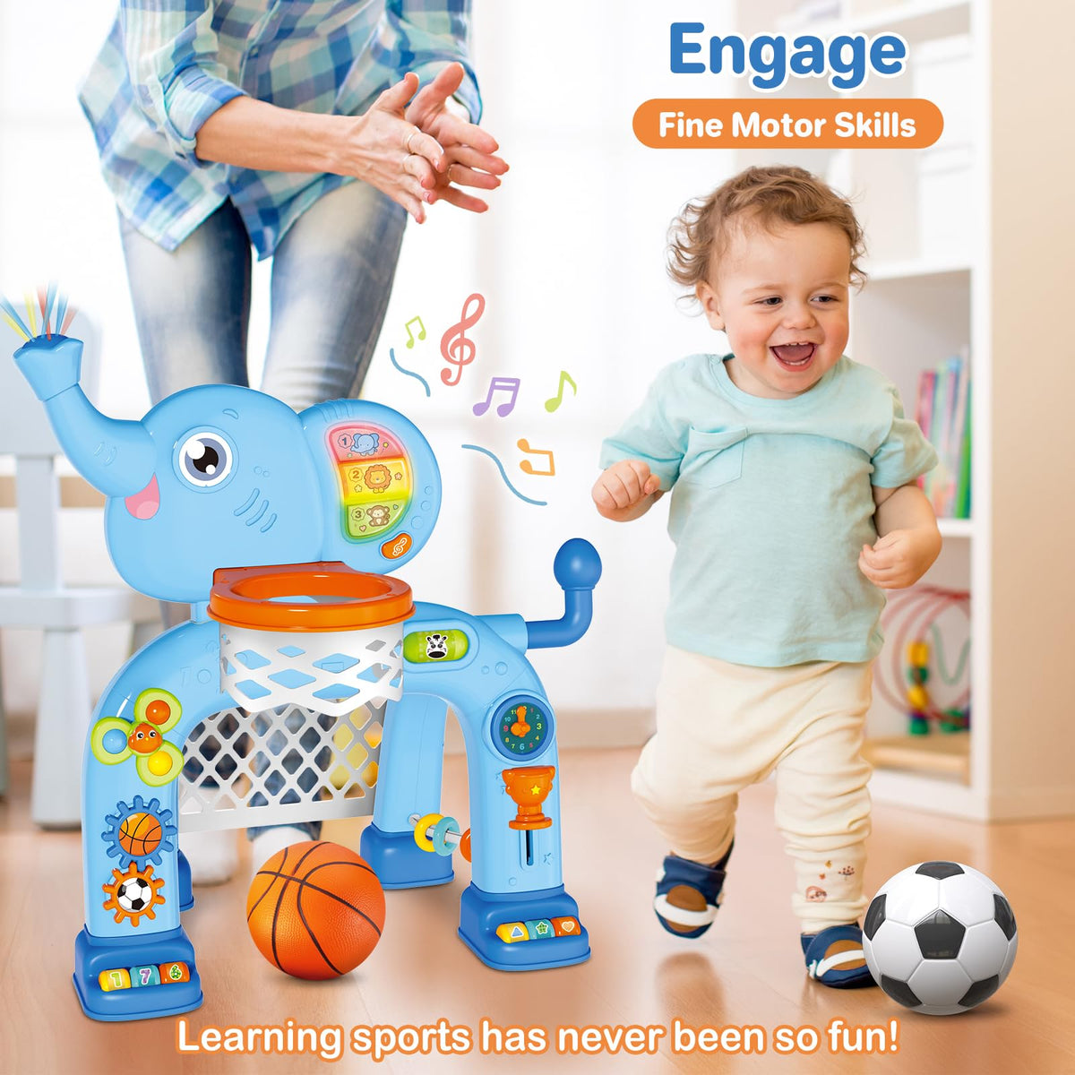 Shemira high-quality materials ensure safe, engaging toddler play.