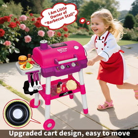 Shemira 35-piece accessory set includes tools and food for pretend cooking