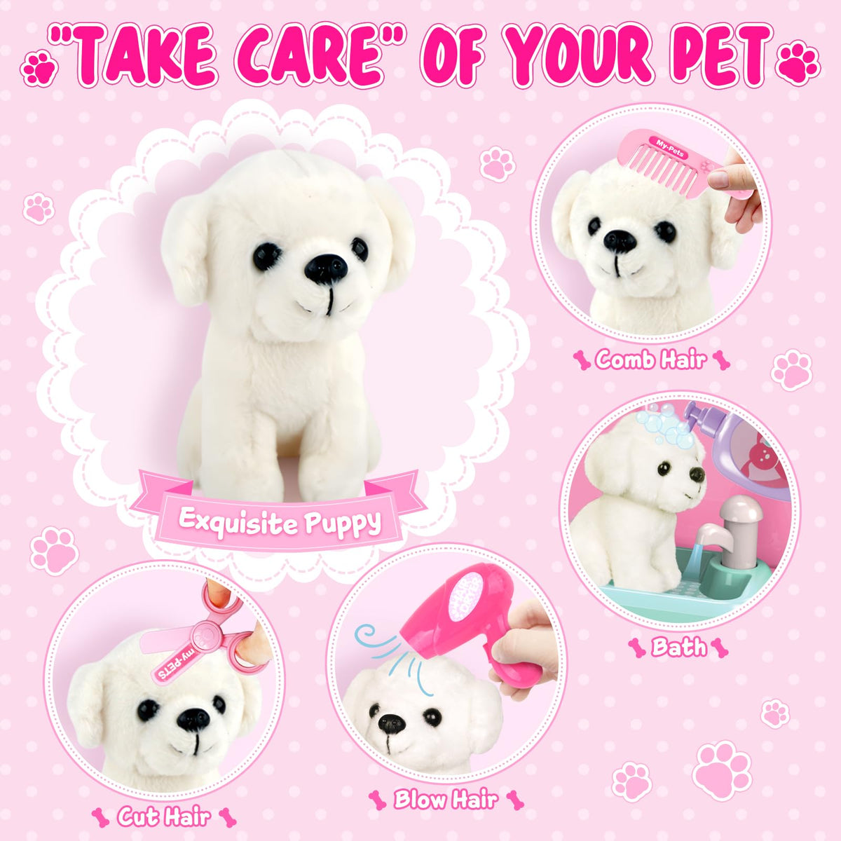 Shemira pet care backpack stores all accessories neatly
