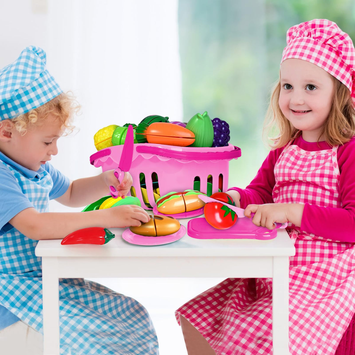 Shemira pink kitchen play set for engaging role play