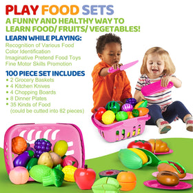 Shemira portable play food set ideal for outings