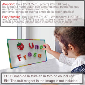ShenVenga purple lowercase magnets aiding sentence building activities