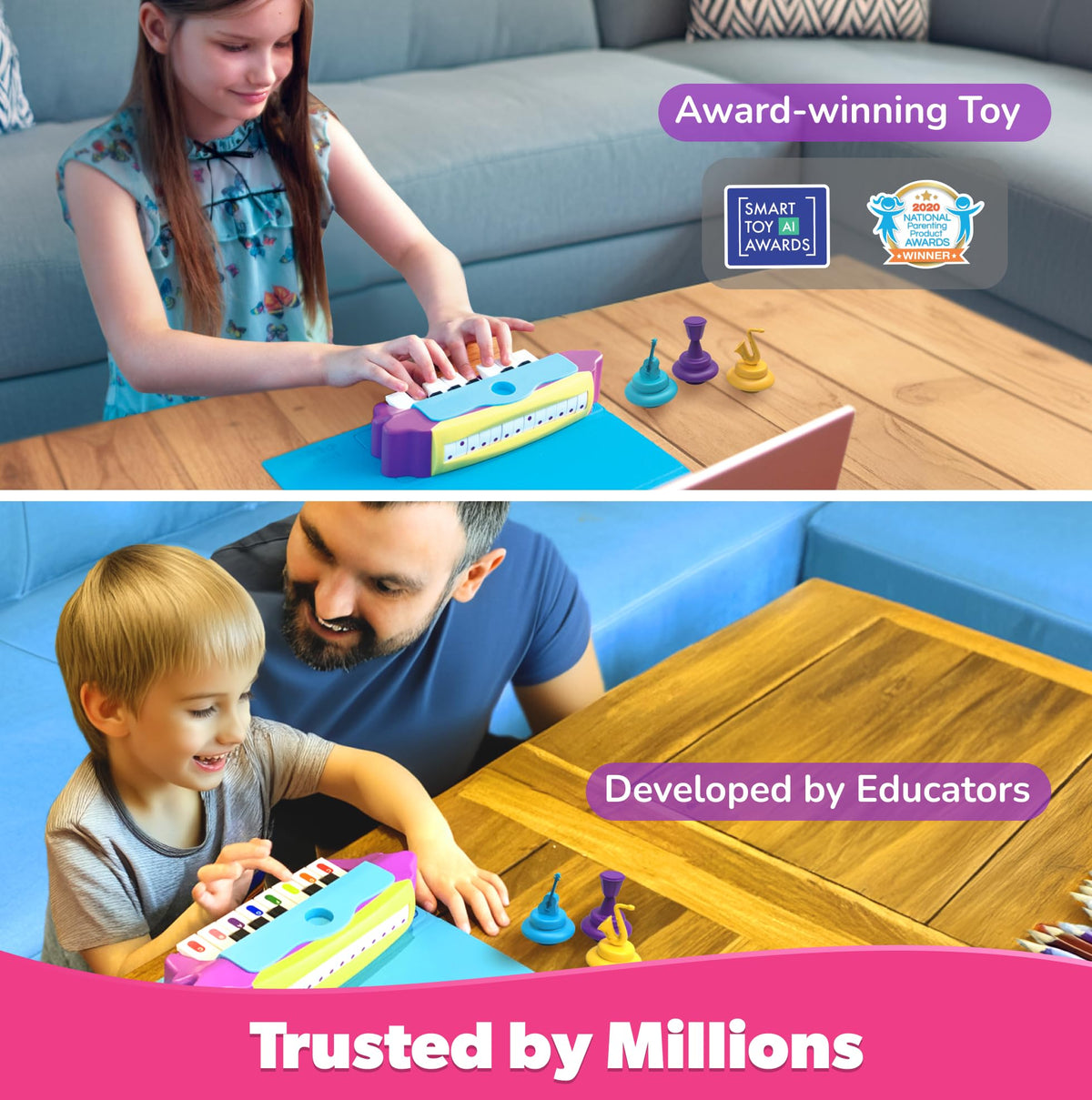 Shifu Plugo Tunes gift-ready set appeals to parents seeking educational play.