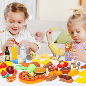 Shimfun bonus water bottle included with the play food set for on-the-go pretend play