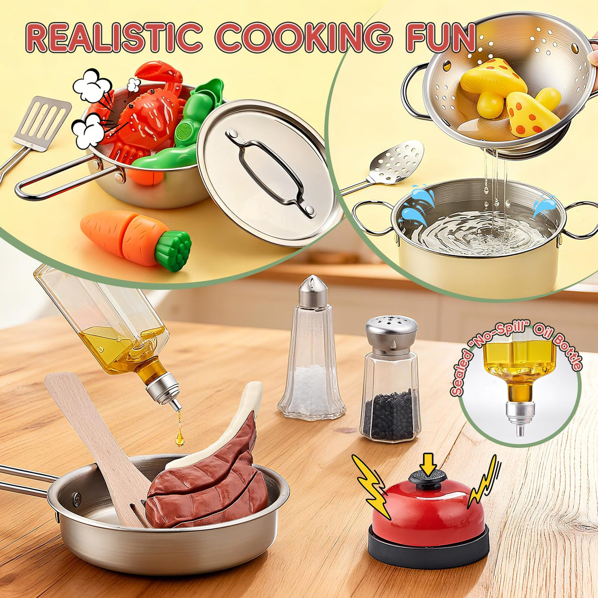 Shimirth cuttable pizza for safe slicing and sharing during pretend meals