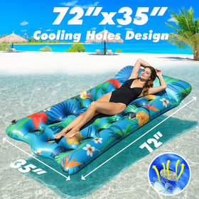 Shinepool dual-pack loungers with headrests and cup holders for easy relaxation
