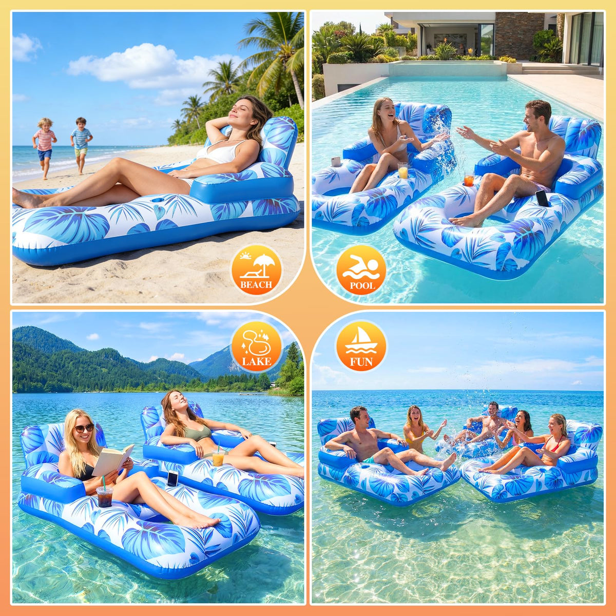Shinepool easy inflate and pack design for quick setup