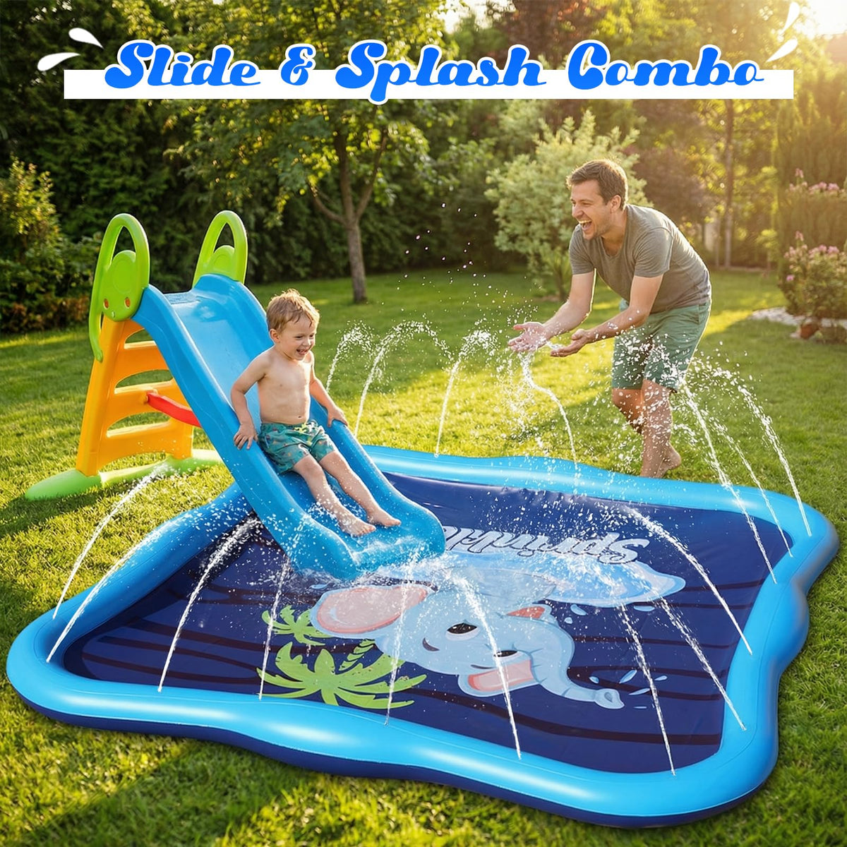 Shinepool splash pad drain outlet for easy water release