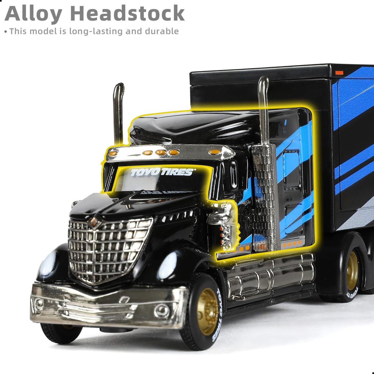 SHINESIGNAL hood-open view shows interactive detail on the alloy model.