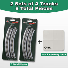 SHINEVATE cleaning cloth for track maintenance and dust removal.