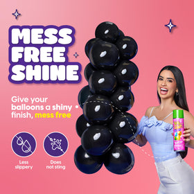 Shiny Fiesta bubble gum scent enhances party ambiance around balloons