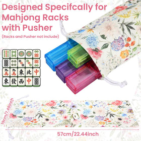 Shinylin floral pattern bag adds elegant flair to game night.
