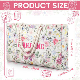 Shinylin tile pouch secures tiles with a zip for quick setup.