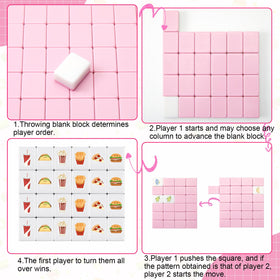 Tile size 1.2 x 0.83 x 0.6 inches for comfortable grip