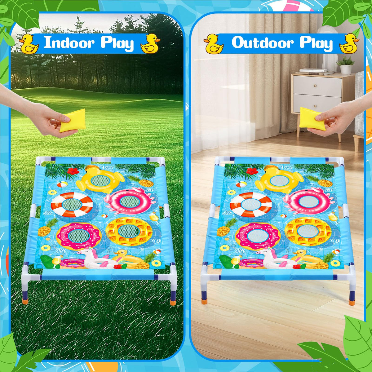 ShinyRelief storage bag keeps all toss game accessories organized