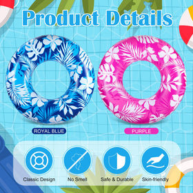 ShinyRelief adult pool float in purple for relaxed water time