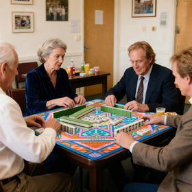 SHIYUE mat supports a variety of games from cards to dominoes and board games.