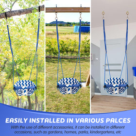 Shker Toddler Swing adjustable rope from 90 to 170 cm.