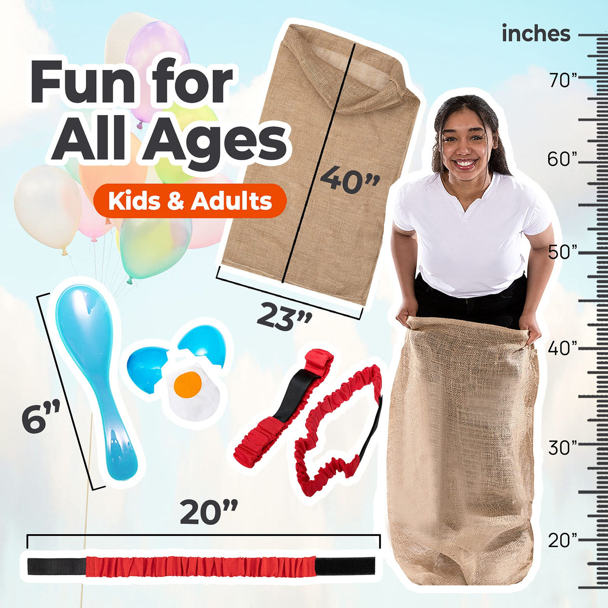 Shop Square egg and spoon race sets made from durable plastic for mess-free fun