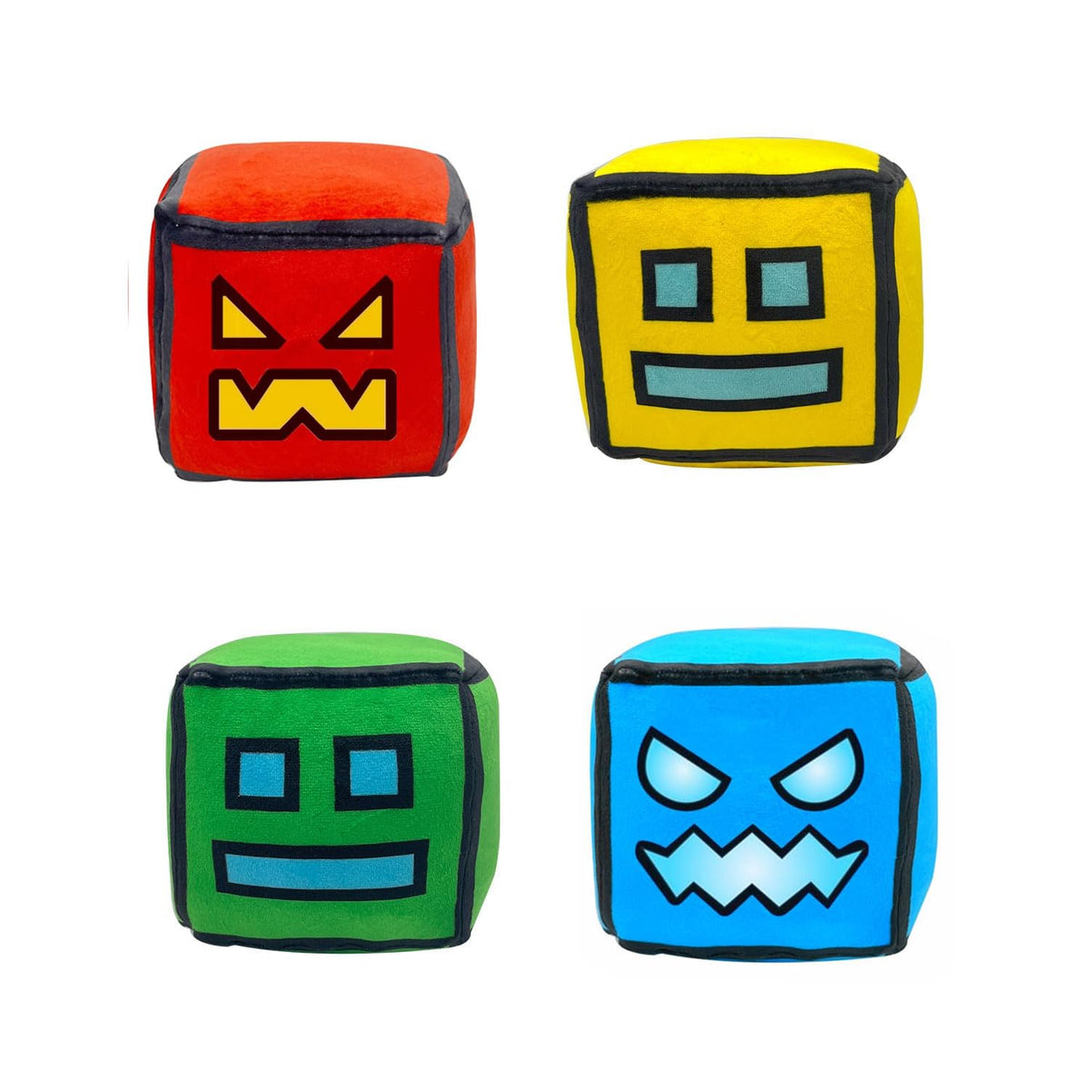 Shopular 4.7-inch cube plush toy, soft PP cotton, ideal for collection and gift
