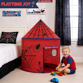 SHOUHOUNI cozy reading nook and play corner in a tent