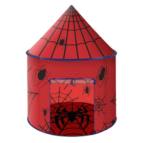 SHOUHOUNI Kids Pop Up Tent in red for immersive indoor play