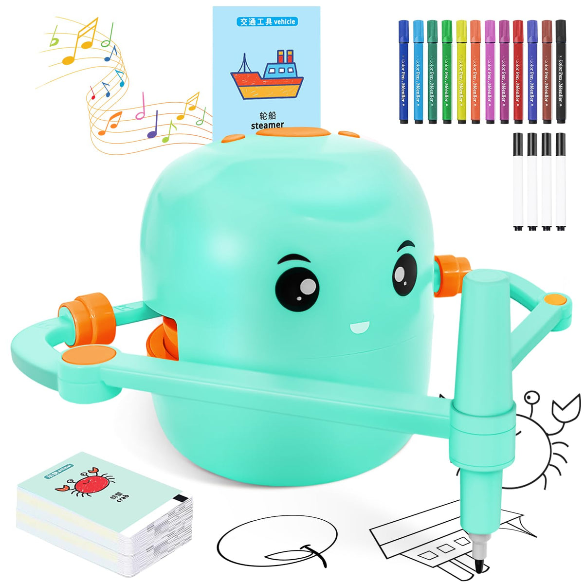 Shovira drawing robot out of the box ready for quick setup and creativity