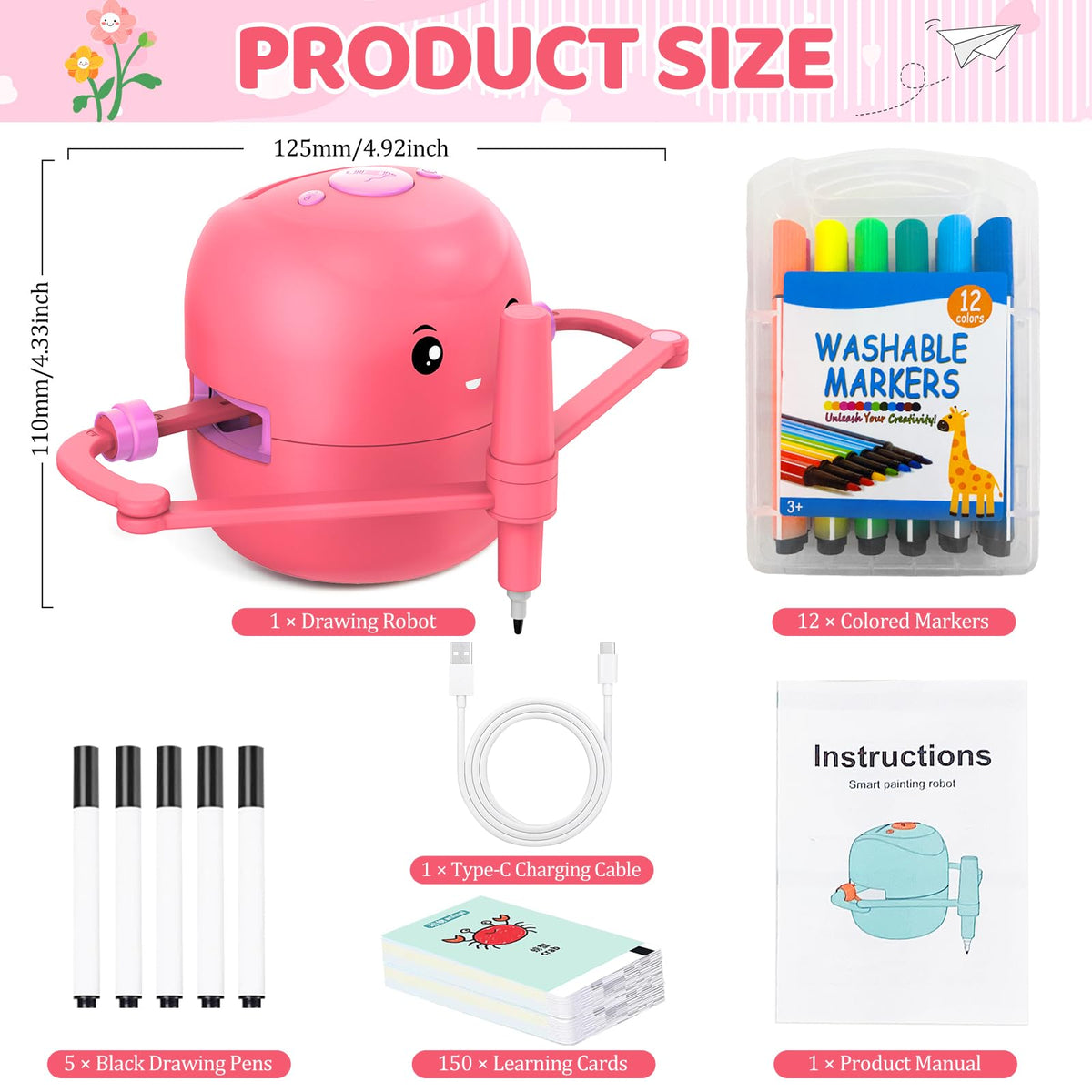 Shovira safety-oriented ABS plastic design keeps little hands safe.