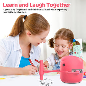 Shovira step-by-step drawing helps early artists gain independence.