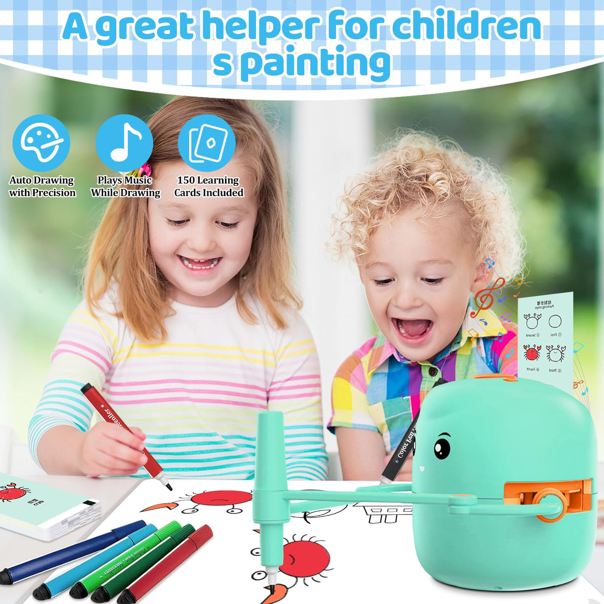 Shovira voice-interactive guide helps kids learn through drawing