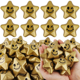 SHQDD 36-piece star stress ball set in vibrant colors for focus and stress relief.