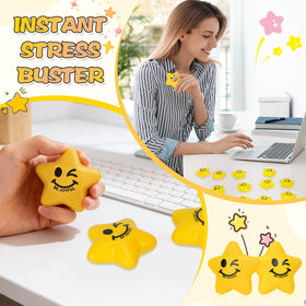 SHQDD stress ball made of non-toxic PU rubber and soft foam.