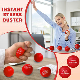 SHQDD ergonomic 4 cm stress ball fits comfortably in hand.