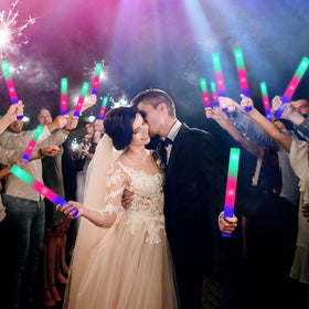 SHQDD foam glow sticks offer a comfortable grip with safe materials.