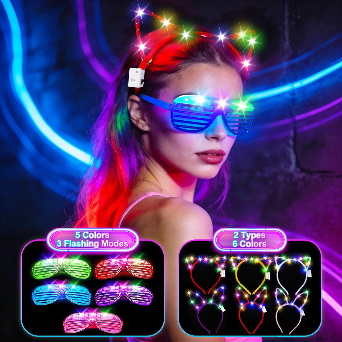 SHQDD fruit rings glow to elevate playful decor and photos