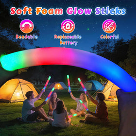 SHQDD glow sticks three modes fast slow alternating for customizable ambiance at events