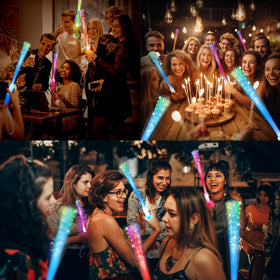 SHQDD LED sticks brighten concerts and night events with vivid glow