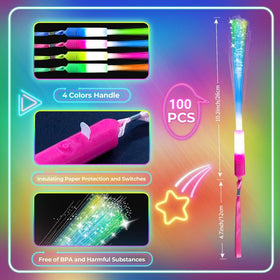 SHQDD LED wands with flashing modes to energize any celebration