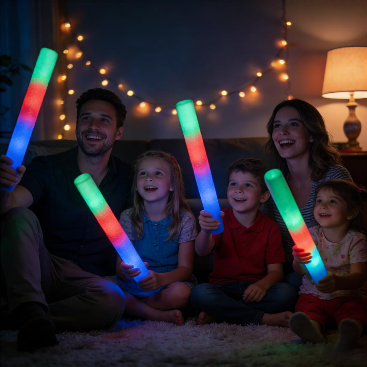 SHQDD light-up party accessories add festive flair to any event