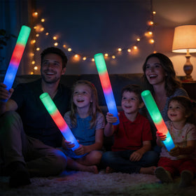 SHQDD light-up party accessories add festive flair to any event