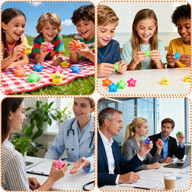 SHQDD multi color stress relief toy for work school or home.