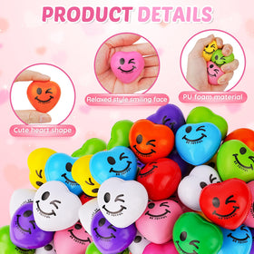 SHQDD portable pocket-size heart stress ball for on-the-go focus and sensory engagement.