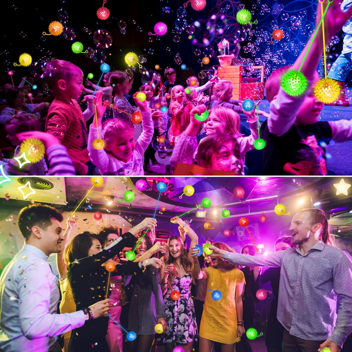 SHQDD retractable string ball adds new play twists with LED glow