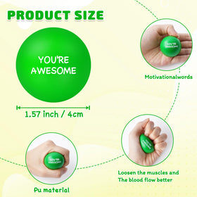 SHQDD lime green stress ball brightens desks and improves focus